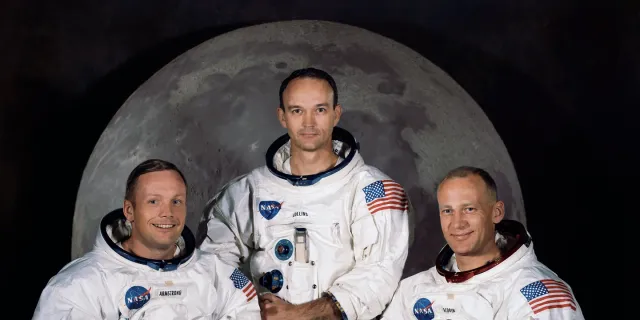 Astronaut Buzz Aldrin on the lunar surface during the Apollo 11 mission in 1969